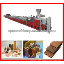 wood plastic extrusion machine wood plastic extruder